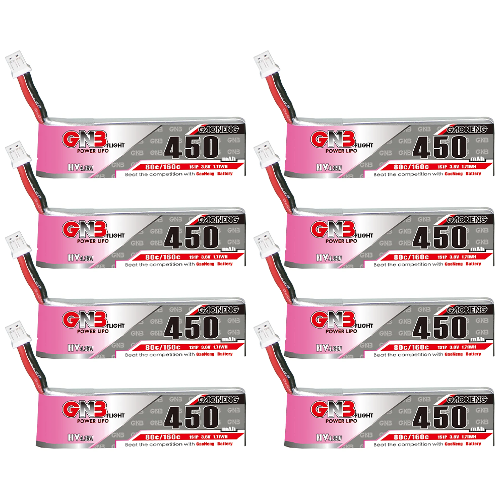 GAONENG GNB 1S 450mAh 80C/160C - огляд і ціна Drone Battery Li-Ion
