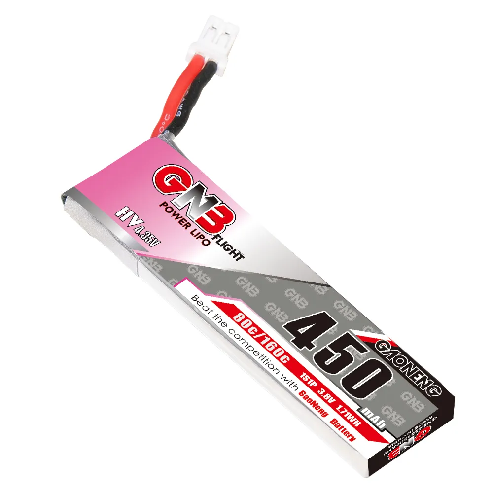 GAONENG GNB 1S 450mAh 80C/160C - огляд і ціна Drone Battery Li-Ion