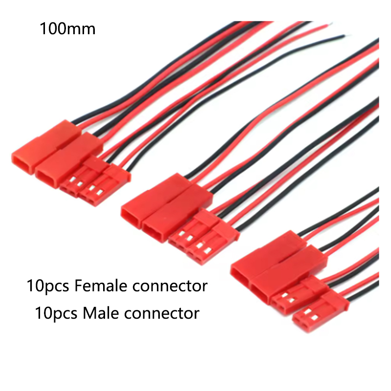 20pcs 100mm 150mm 200mm JST Ma - огляд і ціна Drone Battery Connector