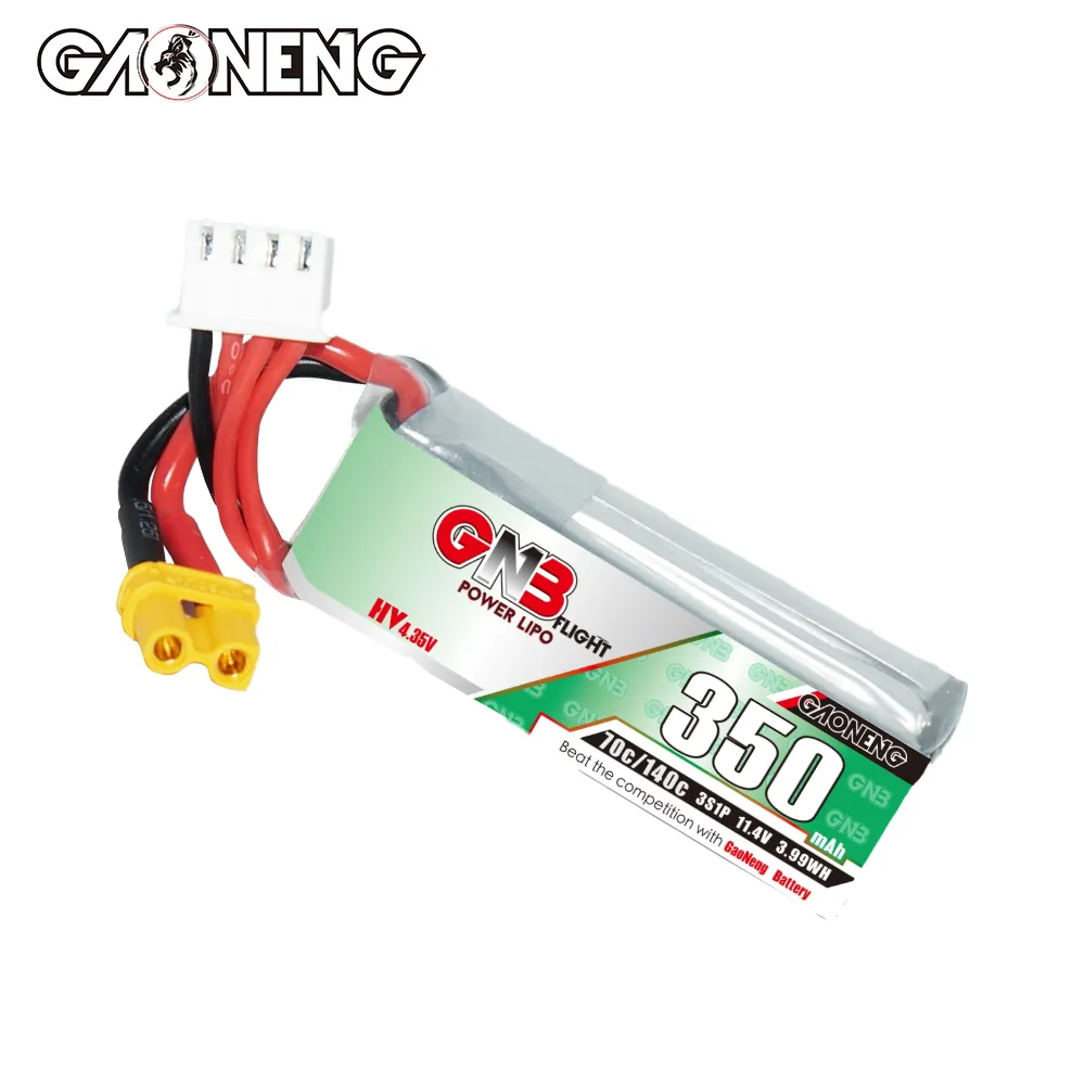 Gaoneng GNB 350mAh 3S 70C LiPo - огляд і ціна Drone Battery Li-Ion