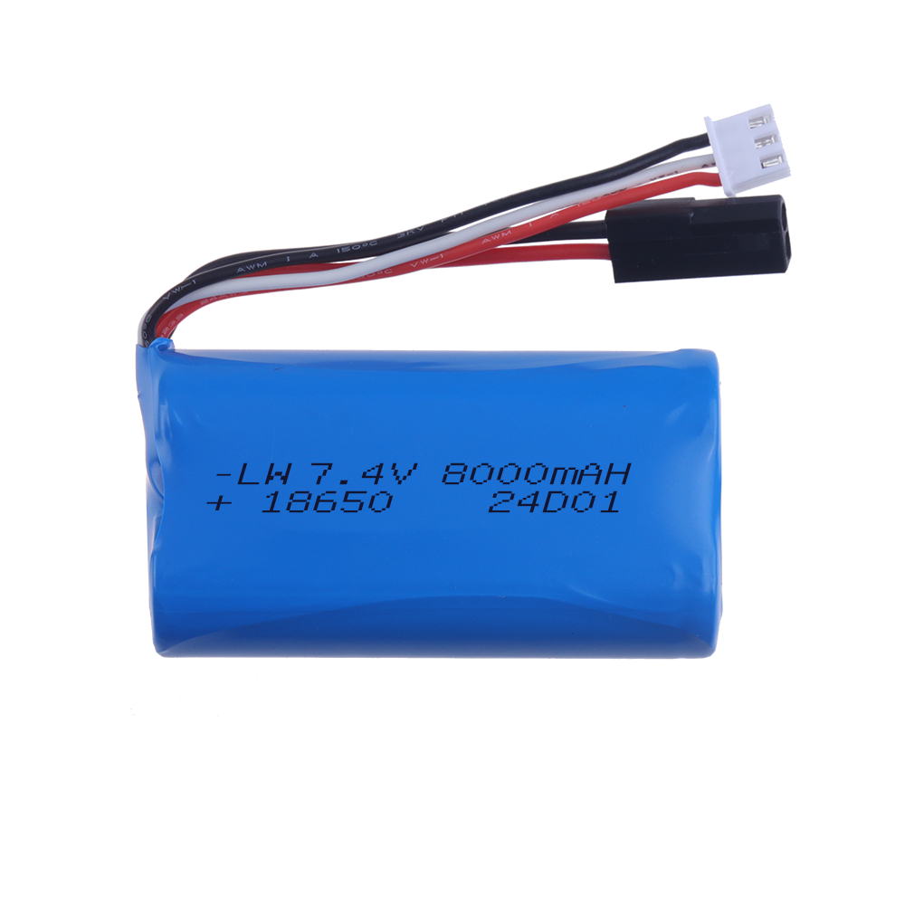 (5500 Plug) 18650 7.4V 8000Mah - огляд і ціна Drone Battery Li-Ion