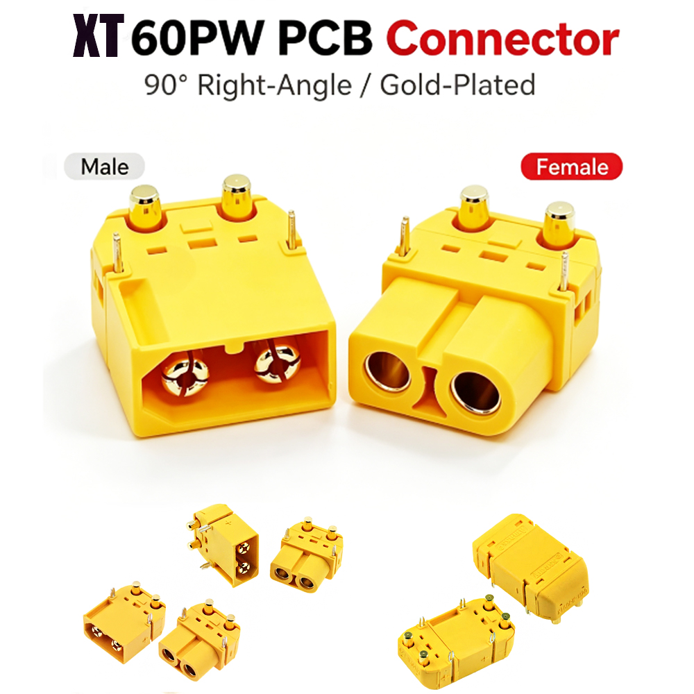 Amass XT60PW PCB Mount Connect - огляд і ціна Drone Battery Connector
