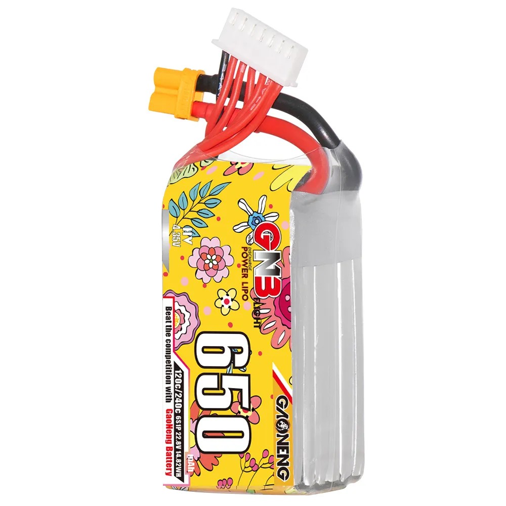 GAONENG 6S 650mAh LiHV 22.8V 1 - огляд і ціна Drone Battery 6S