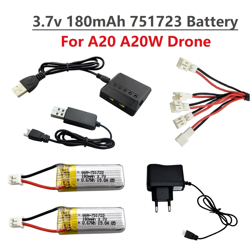 Original 3.7V 180mAh Lipo Batt - огляд і ціна Drone Battery Balance Charger