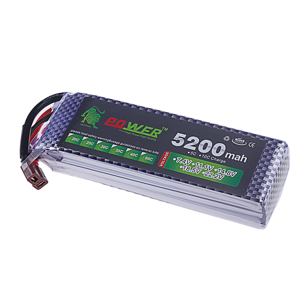 3S Lipo Battery 11.1V 5200mah  - огляд і ціна Drone Battery Lipo